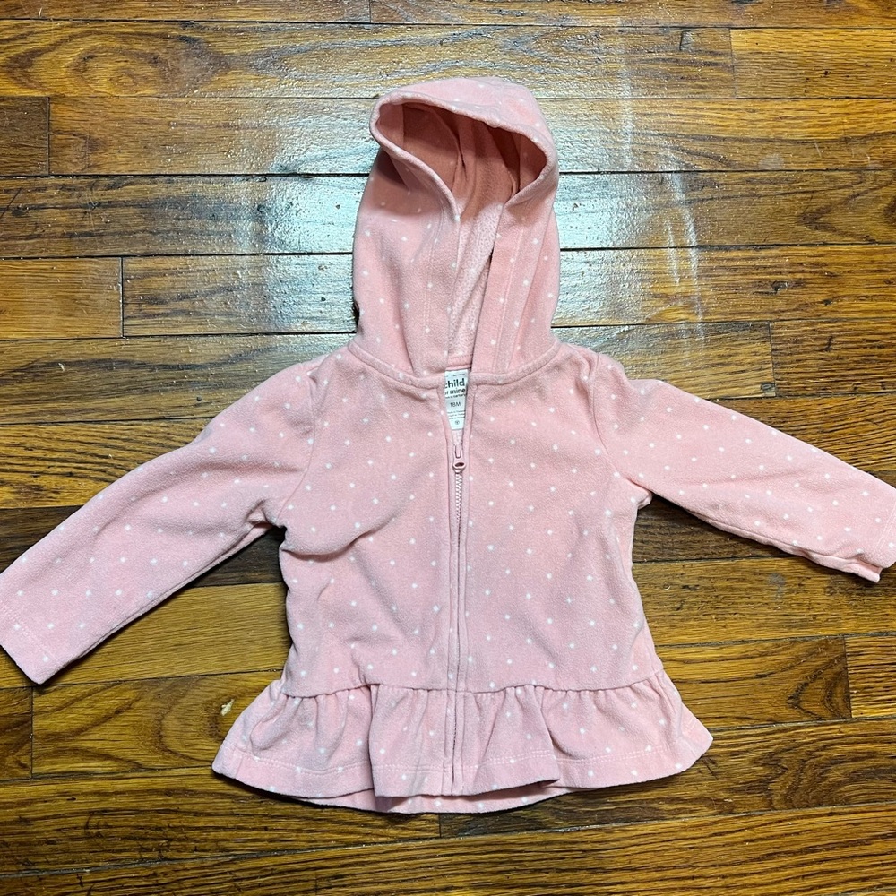 Child of Mine made by Carter’s ~ Pink Polka Dot Jacket